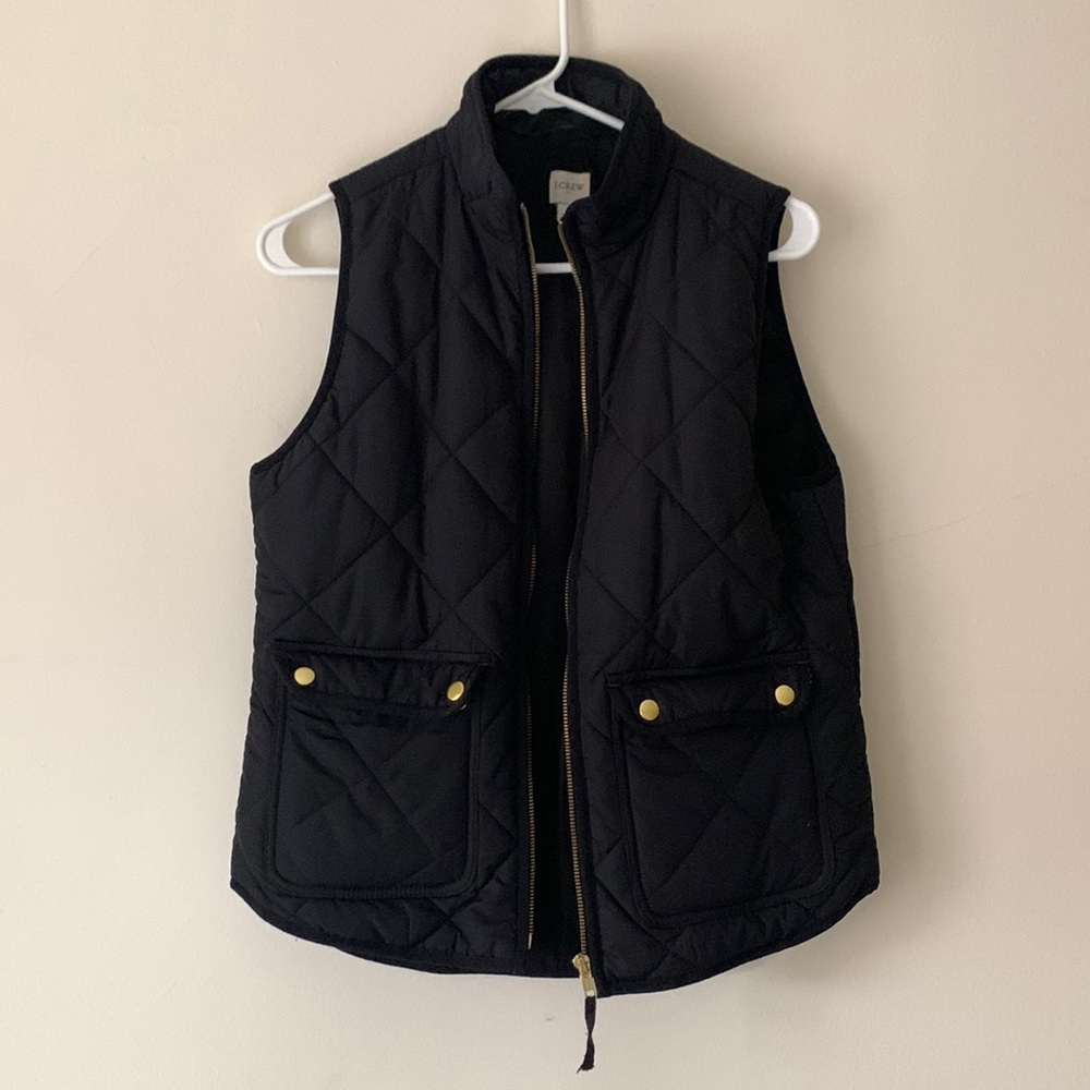 J. Crew Factory Quilted Puffer Vest size Small